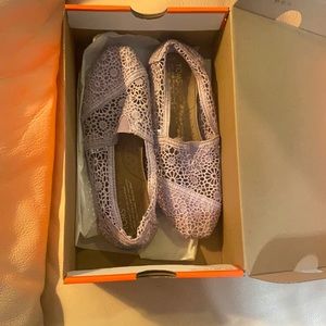 Toms Purpule Colored Size 7